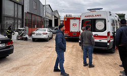 Burdur'da mobilya atölyesinde sobanın üzerine dökülen tiner patlamaya neden oldu