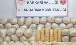 Hakkari'de 175,5 kilogram madde ele geçirildi