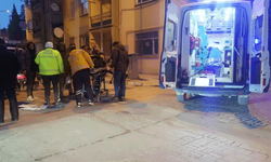 Isparta'da otomobil il elektrikli bisiklet çarpıştı