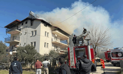 Muğla'da evin çatı katında çıkan yangın ekiplerin müdahalesiyle söndürüldü