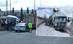 Eskişehir yolunda tır ile kamyonet çarpıştı: 1 ölü, 2 yaralı