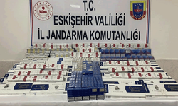 Eskişehir'de kaçak sigara satışı yaptığı belirlenen şahsı jandarma yakaladı