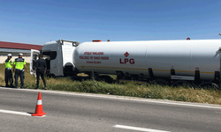 Afyon’da facianın eşiğinden dönüldü: LPG yüklü tanker tehlike saçtı