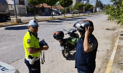 Afyon'da trafik denetimi: 4 sürücüye büyük ceza