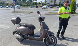 Antalya'da motosiklet kazası: 1 yaralı