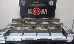 Aydın'da ekipler  9 bin 200 adet doldurulmuş makaron ele geçirdi