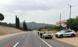 Aydın’da jandarma trafik kontrollerine devam ediyor