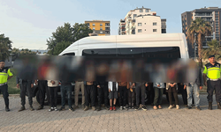 Aydın'da  yol kontrol uygulaması: 21 düzensiz göçmen yakalandı