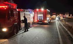 Balıkesir'de zincirleme kaza meydana geldi: 5 yaralı