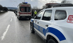 Bilecik'te motosiklet sürücüsü yaralandı