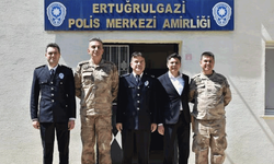 Bilevcik'te Başkan Durgut İlçe Emniyet Müdürlüğünü ziyaret etti