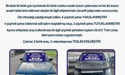 Bingöl'de oto hırsızlığı yapan 6 şüpheli yakalandı