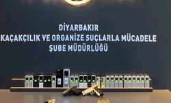Diyarbakır'da nisan ayında birçok kaçak ürün ele geçirildi