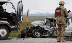 Erzurum'da jandarma bölgesinde 17 trafik kazası gerçekleşti