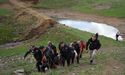 Erzurum'da  kayıp adam gölette cansız bulundu