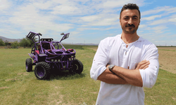 Eskişehir'de bir kişi filmden ilham aldı, 13 ayda kendi arazi aracını yaptı