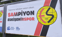Eskişehir’de şampiyonluk billboardlarda: “Tükenmiş nefeslere selam olsun”