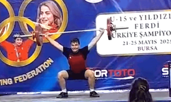 Eskişehirli genç halterci Umut Yılmaz Akgün, Türkiye 3.’sü oldu