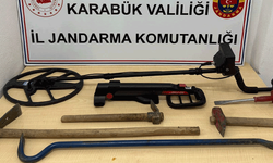 Karabük'te define avcılarına suçüstü: 2 şüpheli yakalandı