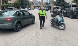 Karaman'da otomobille motosiklet çarpıştı