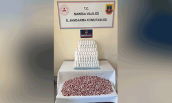 Manisa'da kayalıklar arasında saklanmış yasaklı madde bulundu
