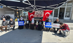 Muşlu anneler evlat nöbetine devam ediyor