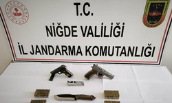 Niğde'de ruhsatsız silah operasyonu: 1 Gözaltı