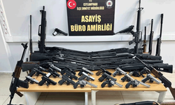 Şanlıurfa'da 45 tane ruhsatsız silah ele geçirildi