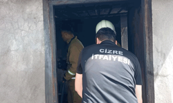 Şırnak'ta odunlukta yangın çıktı