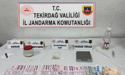 Tekirdağ'da jandarmadan zehir tacirlerine darbe