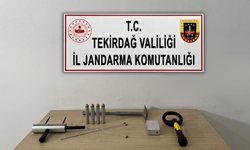 Tekirdağ'da kaçak kazıya jandarma baskını: 4 kişi suçüstü yakalandı