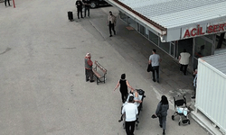 Tunceli Devlet Hastanesinde yangın paniği