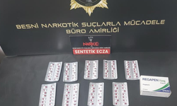 Adıyaman’da 132 zehirli hap ele geçirildi