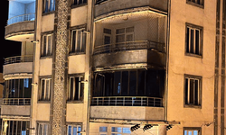 Adıyaman'da 5 kartlı apartmanda yangın endişeye neden oldu