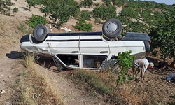 Adıyaman’da otomobil takla attı: 1 yaralı