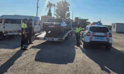 Antalya'da drift yapan bir sürücüye pahalıya patladı