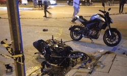 Erzincan'da otomobil ile motosiklet çarpıştı: 2 ölü 1 yaralı