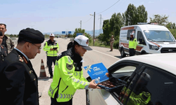 Erzurum'da yoğun trafik denetimleri sürüyor