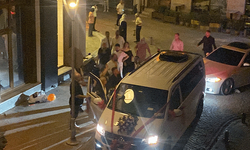 Eskişehir’de düğün konvoyunda kalabalık grup arasında tansiyon yükseldi