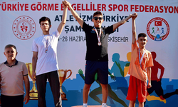 Eskişehir’de görme engelliler atletizm Türkiye şampiyonası sona erdi
