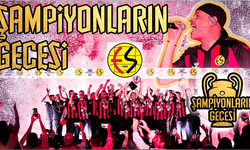 Eskişehirspor’un “şampiyonların gecesi” kutlaması yayınlandı