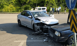 Giresun'da sürücü camdan fırladı: 2 yaralı
