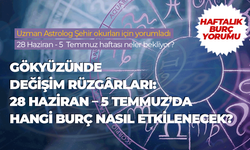 Haftalık burç yorumu (28 Haziran - 5 Temmuz 2025)