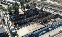 İzmir'de yangındaki büyük hasar gün aydınlanınca ortaya çıktı