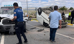 Kayseri'de trafik kazası: 1 yaralı