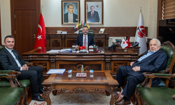 Keskin ve Dökmeci’den vali Aksoy’a nezaket ziyareti