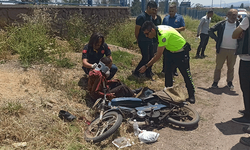 Konya'da minibüs ile motosikletli çarpıştı: 1 yaralı