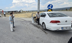 Kütahya'da iki otomobil çarpıştı: 4 yaralı
