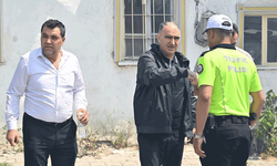 Manisa Valisi Özkan, yangın bölgesinde inceleme yaptı