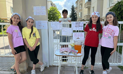 Minik kalplerden büyük destek: Lösemili çocuklar için satış yaptılar